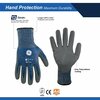 Ge Cut Resistant Gloves, 13 GA Blue/Gray, 1 Pair, XL GG208XLC